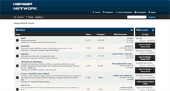 Desktop Screenshot of forum.hangarnet.com.br