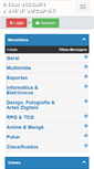 Mobile Screenshot of forum.hangarnet.com.br